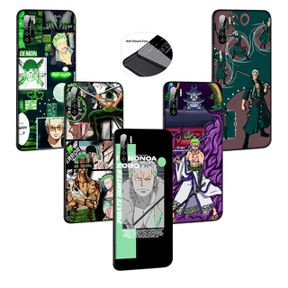 เคสซิลิโคนนิ่ม ลายอนิเมะ One Piece zoro YL90 สําหรับ OPPO F11 A9 F17 F19 Find X3 Pro Plus Lite