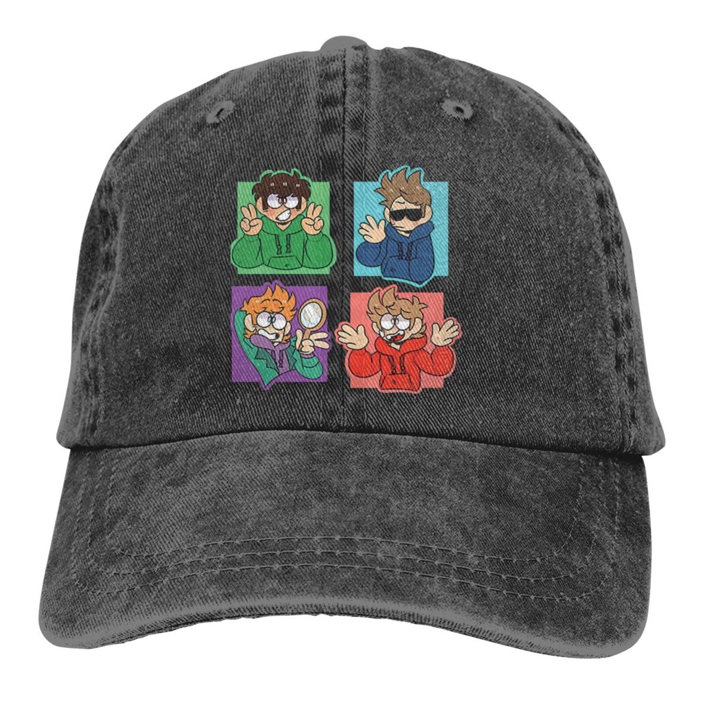Ins Style Eddsworld หมวกแก๊ป Snapback Cotton Fashion Style