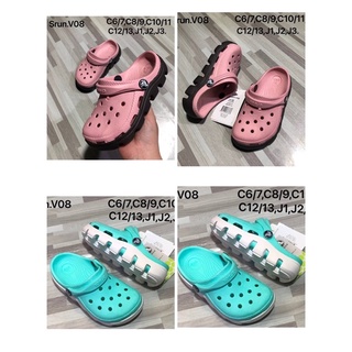 🎉🎉 รองเท้าcrocs เด็ก ผู้หญิงและผู้ชาย สินค้าพร้อมส่ง[จ่ายเงินปลายทาง]