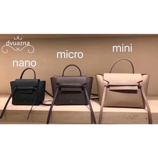 💯 กระเป๋าคาดเอว CELINE BELT BAG series แบบพกพา สะพายข้าง/เล็ก/ผู้หญิง