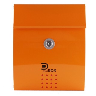 ตู้จดหมาย เหล็ก D-BOX MB5102T ORANGE-BEIGE | D-BOX | MB5102T-OR