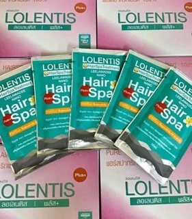 ส่งฟรี/มีไลฟ์ ถูก แท้ ลอเลนติส แฮร์สปาทรีทเมนท์นาโน หมักผม Lolentis hair spa บำรุงเส้นผม เล็ก500g ใหญ่10