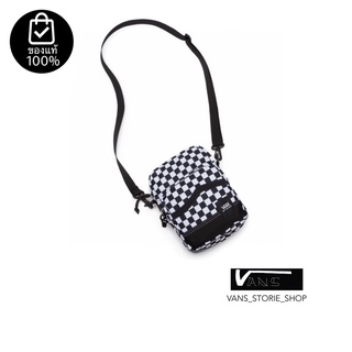 กระเป๋าสะพายข้างVANS CONSTRUCT SHOULDER BAG BLACK WHITE CHECK สินค้ามีประกันแท้