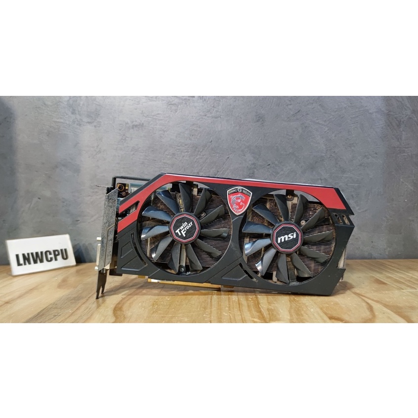 การ์ดจอ MSI GTX 760 2GB แรงประมาณ GTX 1050