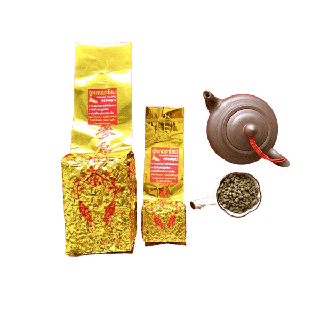 ชาอูหลงโสม 人参乌龙茶 Ginseng oolong tea 100 กรัม / 500 กรัม ชาอู่หลง