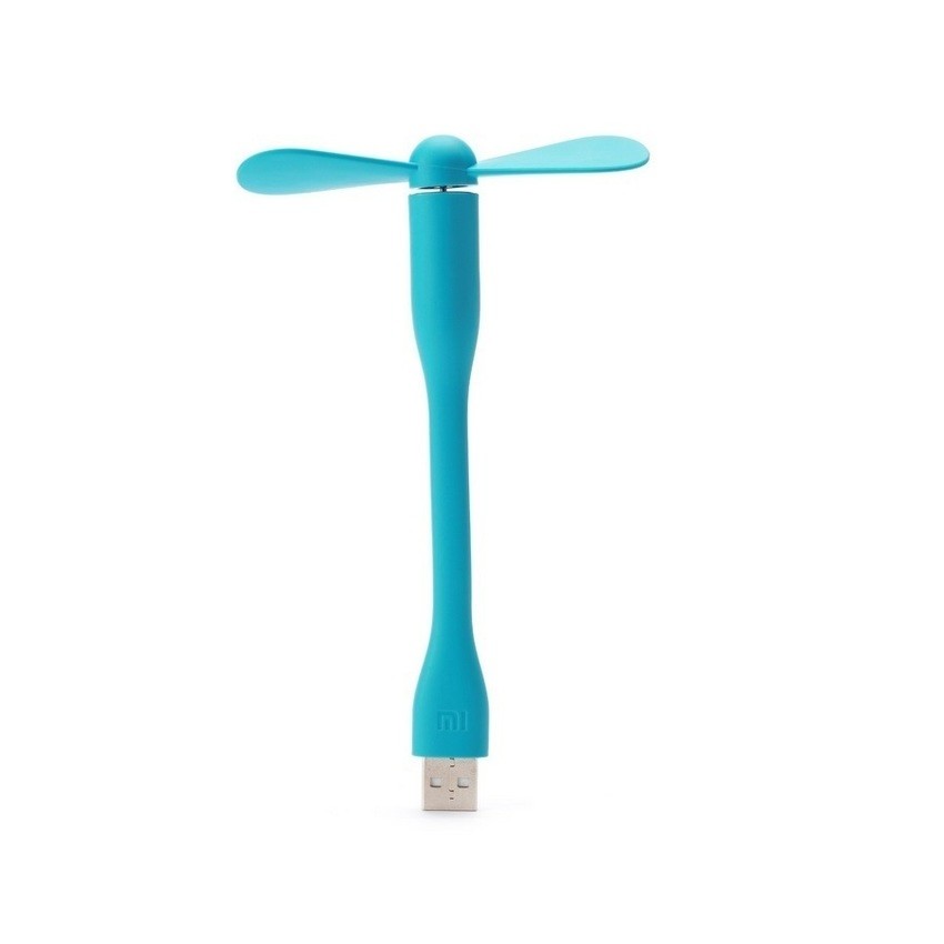 Xiaomi Portable USB Mini Fan สำหรับ Powerbank (สีฟ้า)