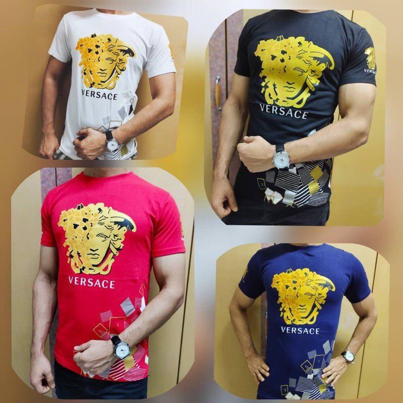 ❤️❤ ❤️❤️เสื้อยืดสําเนา Versace New