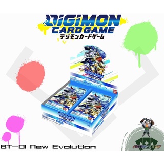 Digimon Card Game BT-01 New Evolution Booster Box