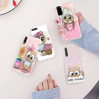 Ml-79 เคสโทรศัพท์มือถือแบบนิ่ม ใส ลายนกฮูกน่ารัก สําหรับ VIVO Y35 Y21 Y21S Y33S Y31 Y51 Y11S Y12S Y11 Y20 Y20I Y20S Y12 Y15 Y17 Y19