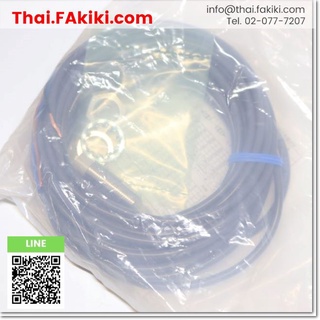 พร้อมส่ง,(A)Unused, E2E-X5MF1 Amplifier Built-in Proximity Sensor DC12-24V M12 NO PNP cable:2m ,OMRON (66-002-997)