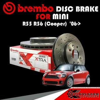 จานเบรกหน้า MINI R55 R56 (Cooper) (HC) 06-&gt; (D09 A761 1X)