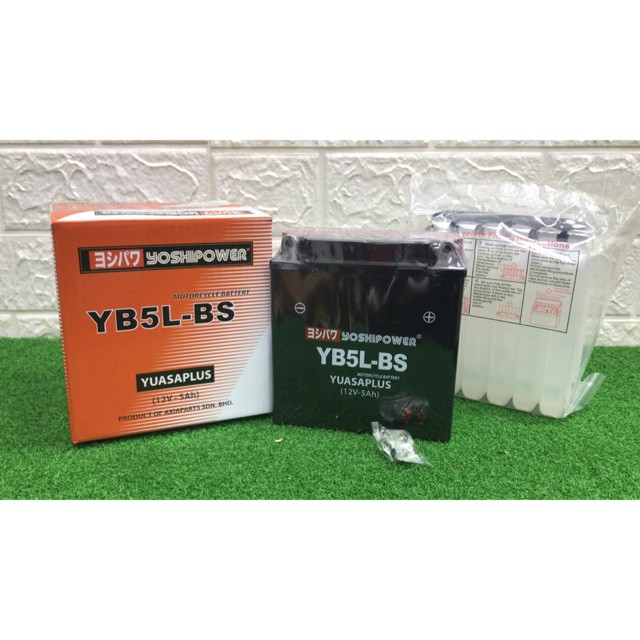 Performance Maintenance Free ขนาด YB5L-BS (12V-5Ah)