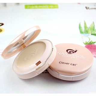 แป้งหอยทาก Snail B.B Powder Cover Pact (แป้ง2ชั้น) ผสมบีบี  หน้าขาวใสไบรท์   เนียน ติดนาน พร้อมบำรุงด้วยส่วนผสมจากหอยทาก