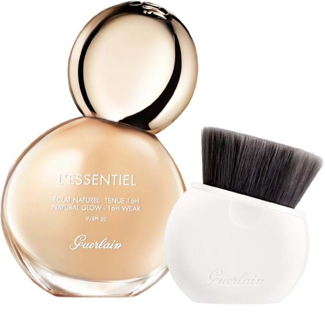 ไหม่ล่าสุด GUERLAIN L'Essentiel Natural Glow Foundation  16H Wear Spf 20