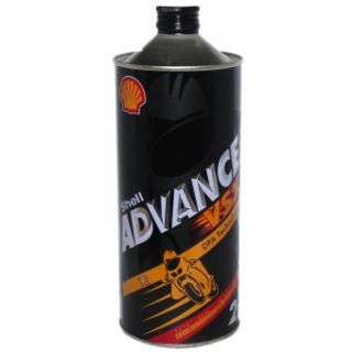 Shell น้ำมันออโต้ลูปสำหรับเครื่องยนต์ 2 จังหวะ ADVANCE VSX 2T (ใส่รถป๊อป,Girono)