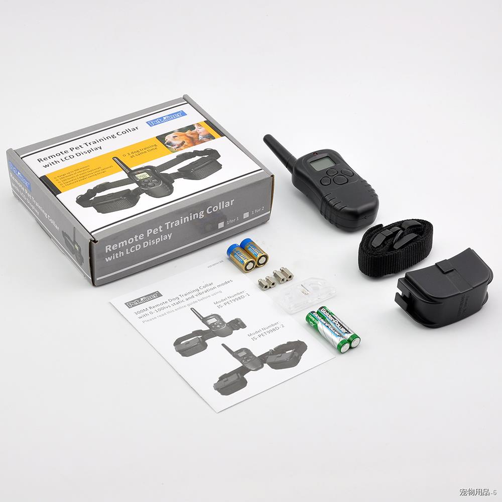 ஐ ☄Original Petrainer 998D1 300m LCD Remote Electric Dog Collars for