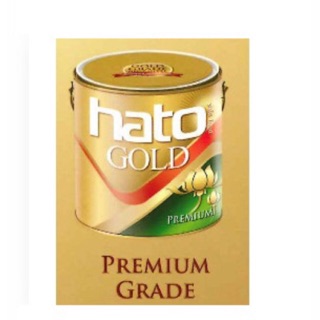 Hato สีทอง ฮาโต้ MG333 (สูตรน้ำมัน)1/4ปอนด์,1ปอนด์