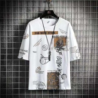 TS MEN เสื้อยืดคอกลมแขนสั้น เสื้อยืดผู้ชาย(มี2สี)รุ่น NTC20