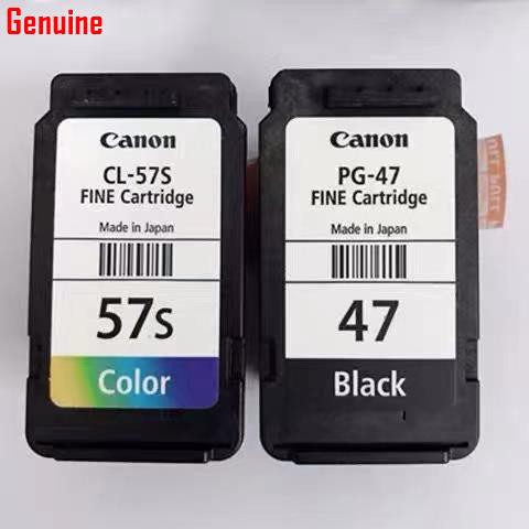 CANON PG-47/CL-57/CL-57S ตลับหมึกสีดํา/สี FINE ตลับหมึก E400 E460 E480 E410 E470 E3170