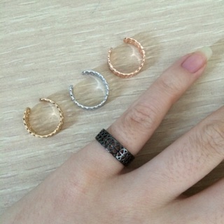 แหวนข้อ น่ารัก มี4สี พร้อมส่ง