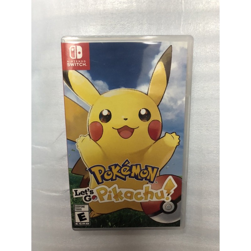 แผ่นเกมส์ Pokemon Let’s go Pikachu - Nintendo switch มือสอง