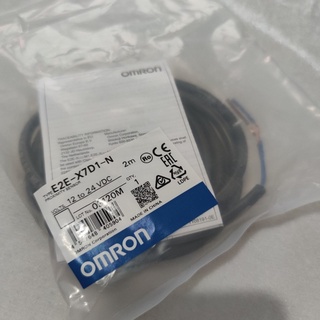 E2E-X7D2-N ระยะจับ 7mmหัว 18 mm จับโลหะ2 สาย NC 12-24V