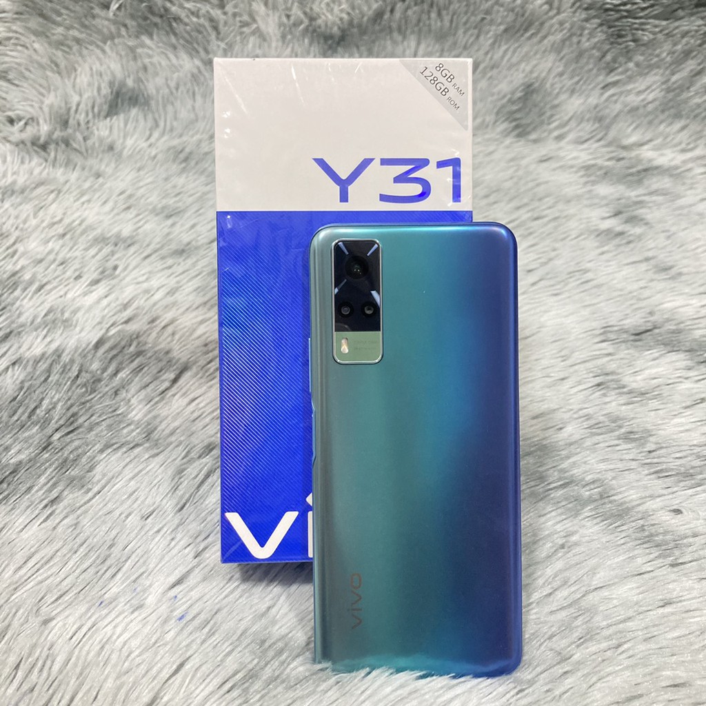 Vivo Y31 (8/128GB) แบตเตอรี่ 5,000mAh ชาร์จเร็ว 18W CPU Qualcomm Snapdragon 662 Octa Core