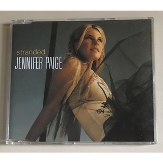 ซีดีซิงเกิ้ล ลิขสิทธิ์ มือ 2 สภาพดี...ราคา 179 บาท "Jennifer Paige" ซิงเกิ้ล “Stranded" แผ่นหายาก Made in Germany