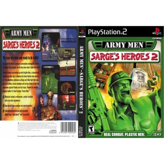 แผ่นเกมส์ PS2 Army Men - Sarges Heroes 2    คุณภาพ ส่งไว (DVD)