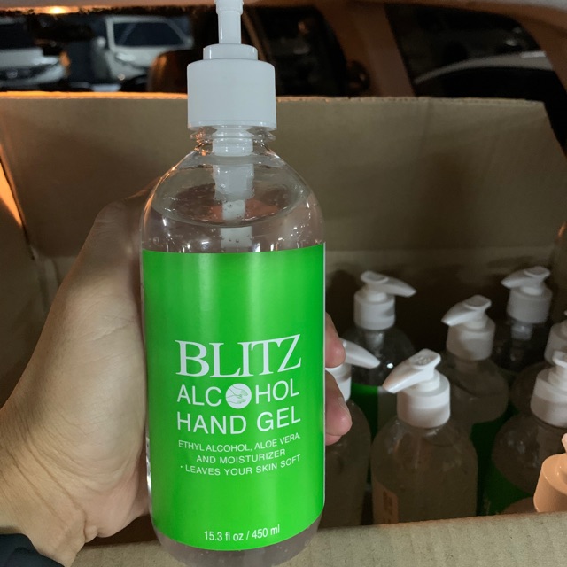 BLITZ Alcohol Hand Gel 70% ฆ่าเชื้อได้ 99.99%