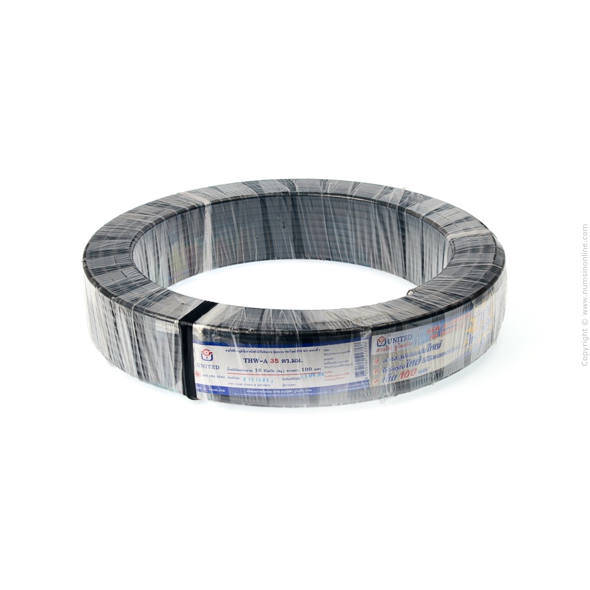 สาย THW-A 1x35 มม. UNITED (ขด)
