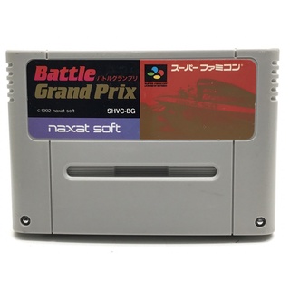 ตลับแท้ [SFC] [0100] Battle Grand Prix (Japan) (SHVC-BG) Super Famicom