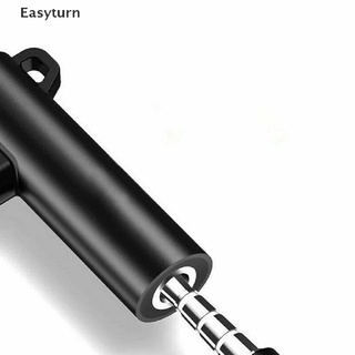 Easyturn อะแดปเตอร์แจ็คชาร์จหูฟัง เป็น 3.5 มม. สําหรับ iPhone 8 7 Plus X