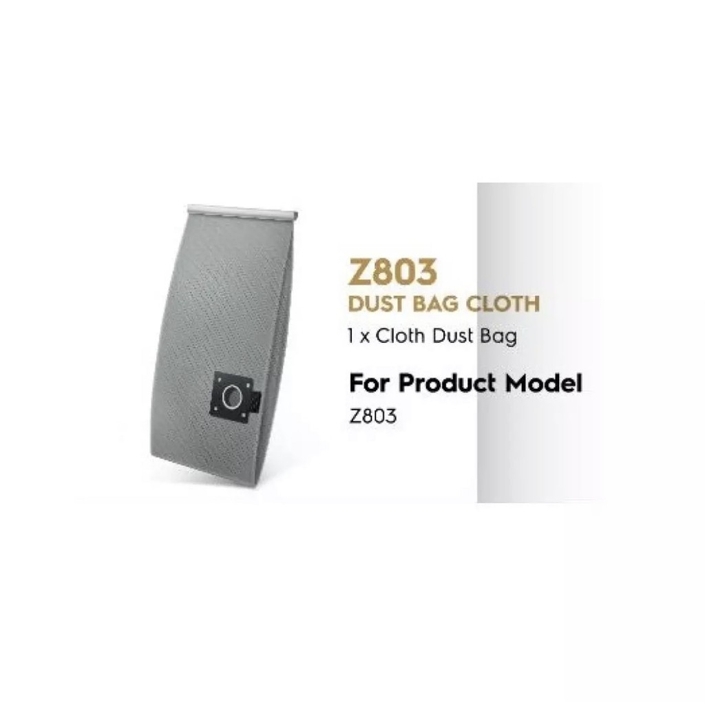 ถุงเก็บฝุ่นเครื่องดูดฝุ่น Electrolux รุ่น Z803 แบบผ้า (1ชิ้น/แพ๊ค)