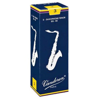 Vandoren Tenor Saxophone Reeds ลิ้นเทเนอร์แซ็ก (กล่อง)​