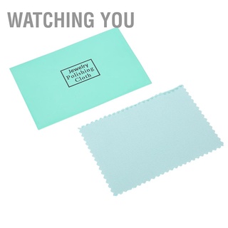 Watching You ผ้าขัดเงินทําความสะอาดเครื่องประดับ 25 ชิ้น