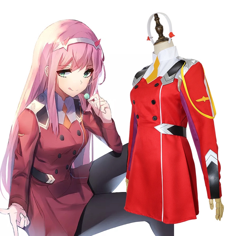 ชุดคอสเพลย์Dfxx ชุดคอสเพลย์ Darling 02 Zero Two - vickysu23.th - ThaiPick