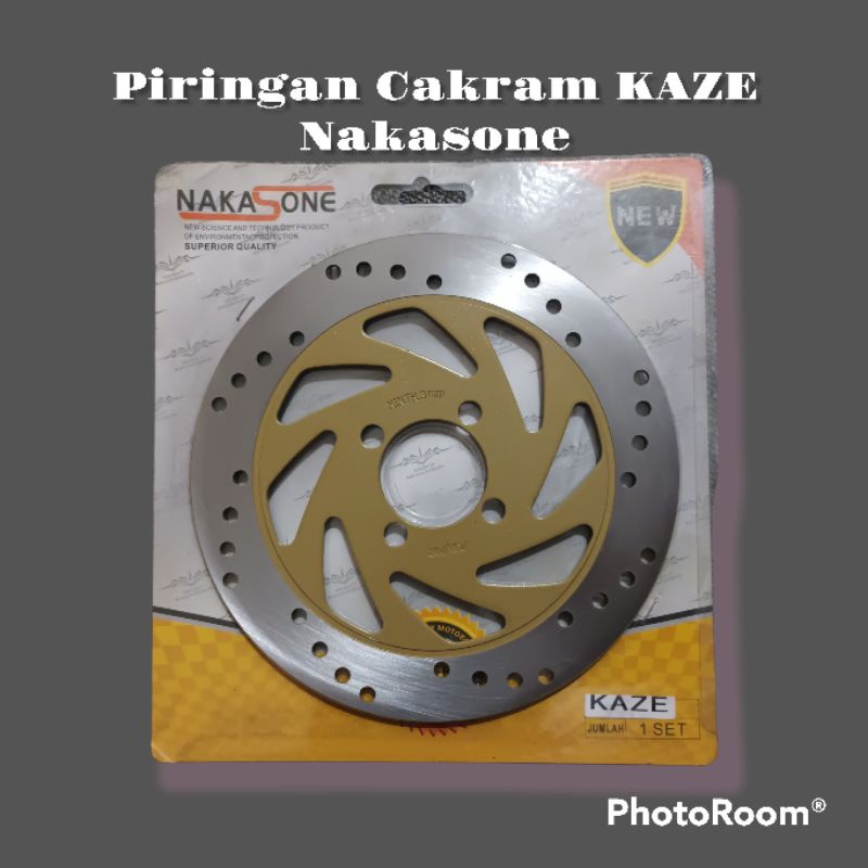 จานดิสหน้า Kawasaki Kaze ยี่ห้อ Naksone คุณภาพเดิม