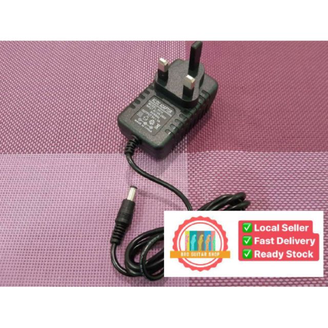 9V 1A ปลั๊กไฟอเนกประสงค์ Adaptor UK Plug