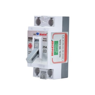 HACO เบรคเกอร์ 2P 1E 25A 230VAC 1.5kA SB-N25L