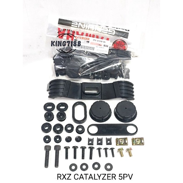 RXZ CATALYZER (5PV) ชุดยางปิดร่างกาย GETAH BODY RXZ CATALYZER 5PV