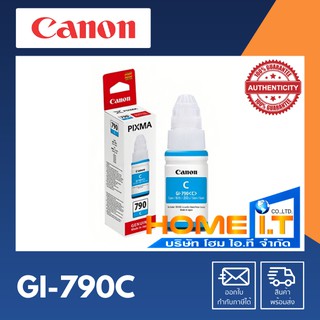 Canon GI-790C Original Ink Bottle หมึกอิงค์เจ็ทสีฟ้า 🟦