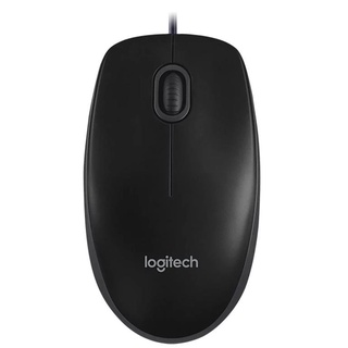 Logitech B100 USB Optical Mouse (เมาส์)