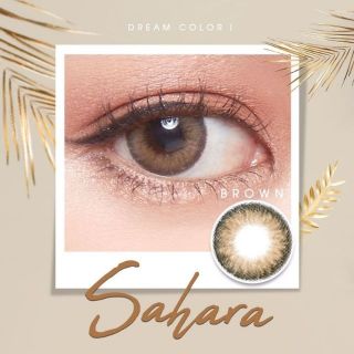 💜❤️ค่าสายตา 0.00-6.00💙💛 คอนแทคเลนส์ รายเดือน รุ่น Sahara สี น้ำตาล/เทา/ฟ้า