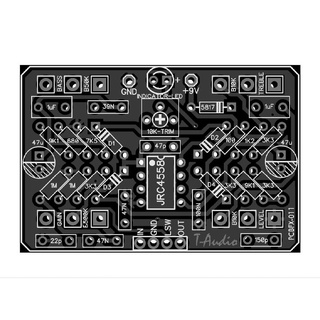 T-audio แป้นเหยียบเอฟเฟคกีตาร์ PCBFX-011