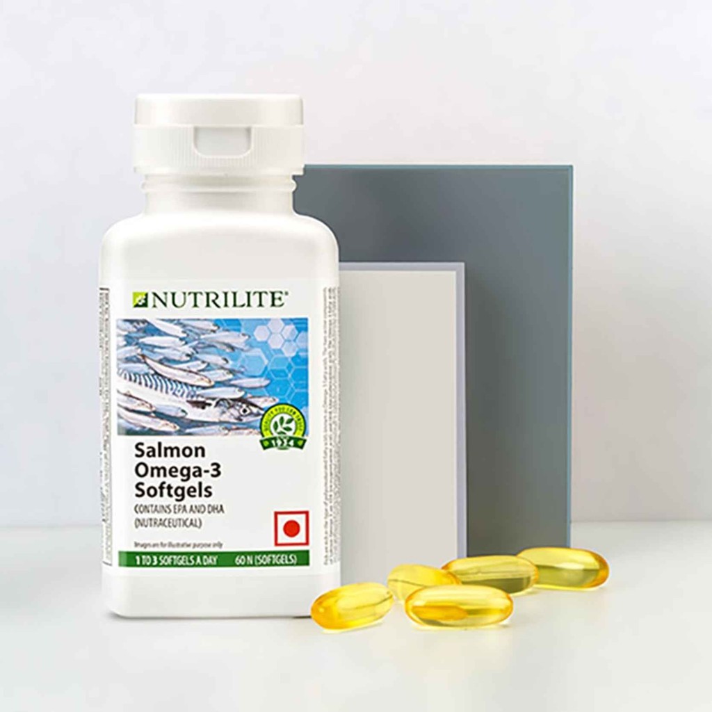 AMWAY NUTRILITE Salmon Omega Complex Fish Oil น้ำมันปลา แอมเวย์ 120