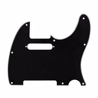 Fleor 1 ชิ้น 8 หลุมกีตาร์ไฟฟ้า Pickguard Pick Guard Scratch แผ่นสกรูสําหรับอเมริกัน/เม็กซิกันมาตรฐาน FD TL สไตล์กีตาร์อะไหล่