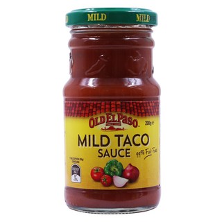 โอลด์เอลพาโซซอสทาโก้ชนิดเผ็ดน้อย 200กรัม Old El Paso Taco Sauce Spicy Flavor 200 gm.