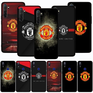 เคสโทรศัพท์ซิลิโคนนุ่ม ลาย Manchester United สําหรับ Xiaomi Redmi Note 9 Pro Max 9A 9C S2 Note9 9Pro 9T