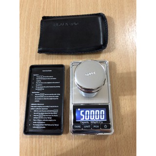 เครื่องชั่งน้ำหนักพกพาดิจิตอล 500g.x0.01g. (Digital Scale)ใช้ชั่งสิ่งของทั่วไปหน่วยกรัม กะรัต